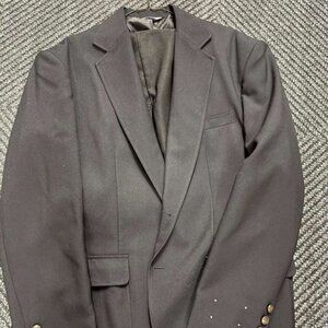 Men two pcs suit pants 36 top 42R